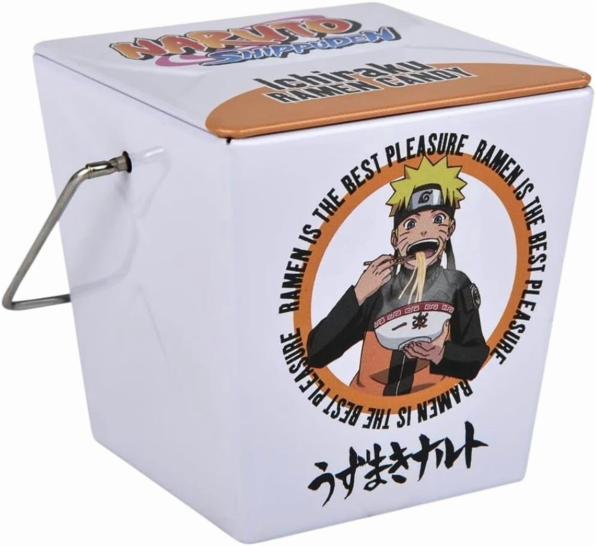 Naruto Ichiraku Ramen Candy Fruit Flavored Sticks - 12 Count Display Box
