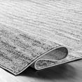 thumbnail image 4 of nuLOOM Sherill Ripple Modern Abstract Living Room or Bedroom Area Rug, 12' x 15', Grey, 4 of 4
