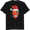 Black, variant on Santa Sports Design Christmas Football Player T-Shirt ,Full Sizes S-5XL