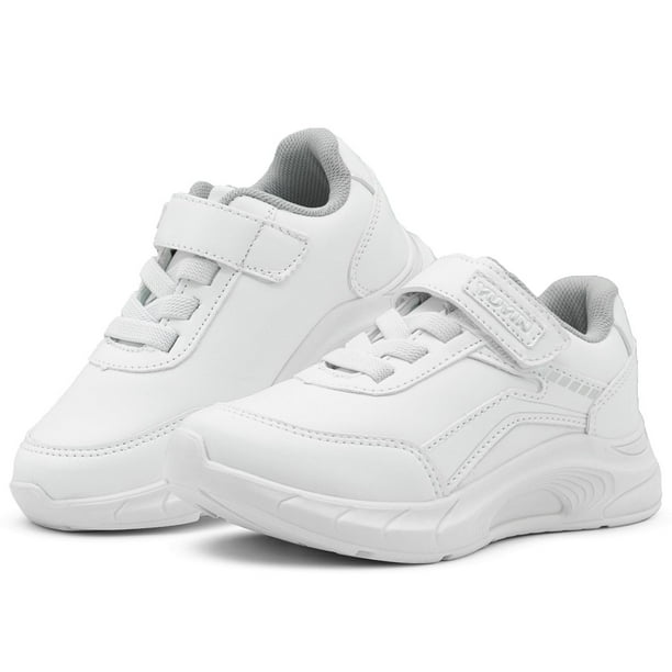 Tenis Deportivo Escolar Infantil Blanco Antiderrapantes blanco 21