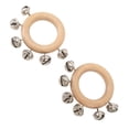 thumbnail image 3 of Handbell Musical Instrument, 2 Pcs Easy To Play Bell Rattle Multi Purpose  for Band, 3 of 8