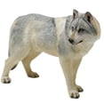 thumbnail image 2 of 1:6 Prairie Wolf Model High-end Birthday Gift Car Interior Decoration Home Decoration Super Simulation My Lux Decor Round, 2 of 10