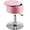 Pink, variant on Vanity Stool with Storage, 19" to 23" Height Adjustable PU Leather Vanity Chair, 360° Swivel Makeup Stool with Removeable Tray, Modern Ottoman for Bedroom Bathroom, Pink