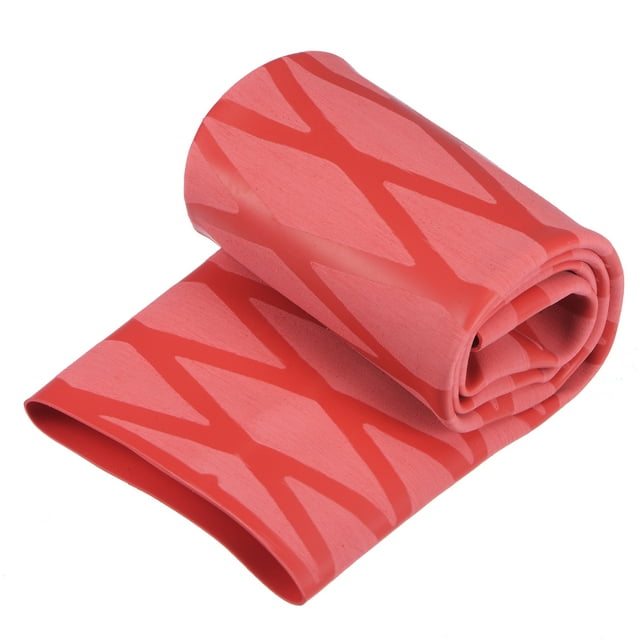 Unique Bargains Tube Rétractable Rouge 50mm Dia 1.6 Pieds 2:1 pour Canne à Pêche