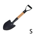 thumbnail image 5 of Mini Pointed Garden Shovel – Carbon Steel Blade with Wooden Handle for Planting, 5 of 8