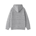 thumbnail image 4 of Men's Hooded Cardigan Sweater Button Front Knit Long Sleeve Casual Jacket, 4 of 5