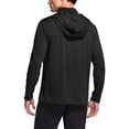 thumbnail image 4 of hoksml Men's UPF50+ Hooded Long Sleeve Shirt, Built In Face Gaiter Quick Dry Sun Protection Tops for Fishing Outdoor Wear, 4 of 7