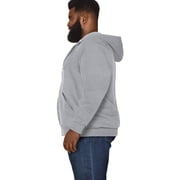 Fruit of the Loom Mens EverSoft Fleece Full Zip Hoodie Jacket, Sizes S-3XL