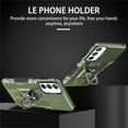 thumbnail image 4 of for Samsung Galaxy A54 5G Case with Metal Ring Kickstand for Women & Men, Heavy-Duty Protection Shockproof Bumper Cover Case for Samsung Galaxy A54 5G TY Green, 4 of 18