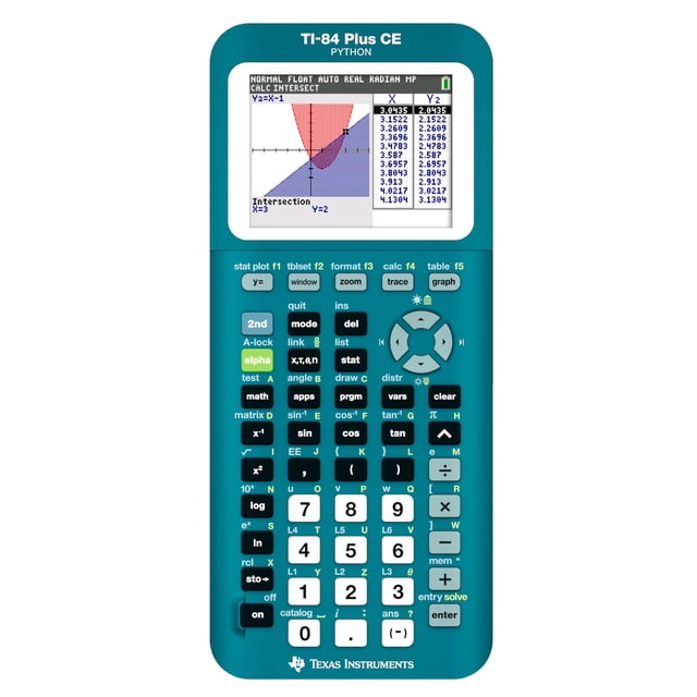 Calculadora gráfica Texas Instruments TI-84 Plus CE Teal