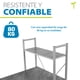thumbnail image 4 of Escritorio minimalista C/ Repisas 2 en 1 Para Oficina Y Hogar, 4 of 9