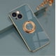 thumbnail image 1 of Para funda de teléfono Apple iPhone 13 12mini/11Pro max, funda protectora magnética para automóvil con anillo chapado, 1 of 4