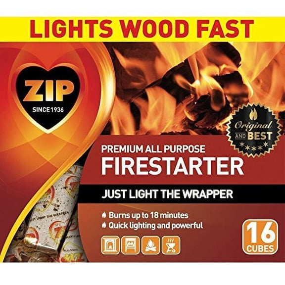 Zip Premium Quick Lighting Kerosene Fire Starter (16 Count)