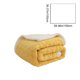 thumbnail image 3 of Manta de tafetán de lana de cordero | Manta doble gruesa para siesta en la oficina | Funda suave y acogedora para el sofá | Capa de cama cálida para el hogar o la oficina, 3 of 6