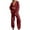 Red, variant on Matching Sets Women Clothing 2 Piece Fall Vneck Knit Ribbed Button Sweater Cardigan 2025 Comfy Outfits Lounge Long Pants Oversized Casual Fashion Matching Clothes