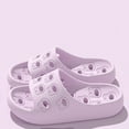 thumbnail image 4 of Bkhluea Shower Shoes with Drain Holes for Women Men Gym Shower Slippers Slides Quick Drying Bathroom Beach Sandals Lightweight Non-Slip, 4 of 5