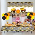 thumbnail image 4 of Hegbolke Construction Table Covers - 86''x 51'' Construction Elements Printed Disposable Plastic Tablecloths for Kids Construction Themed Birthday Party Decorations, 4 of 7