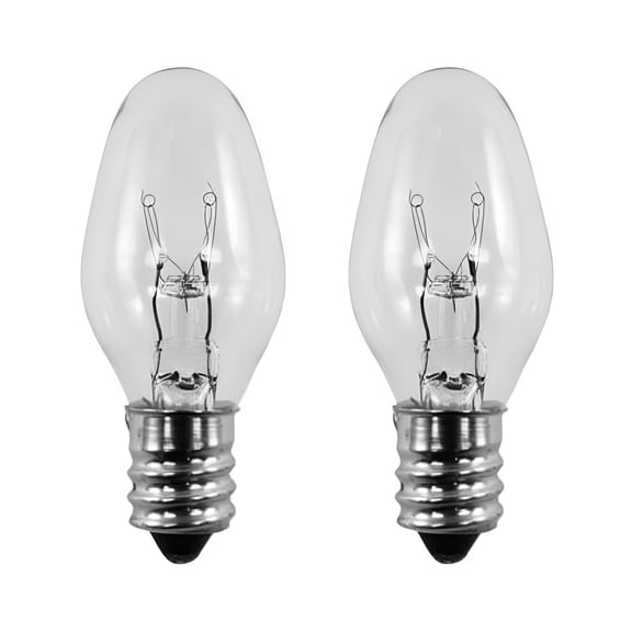 HIBIBUD 15w Light Bulbs,Low-Heat (2 Pack)