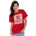 thumbnail image 4 of Made In Canada Patriotic Canadian Plus Size Crewneck Graphic Tee Shirt Brisco Brands 2X, 4 of 5