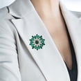 thumbnail image 4 of Elegant Floral Brooch Set for Women's Dresses Handheld Corsage Flower Accessory, 4 of 6