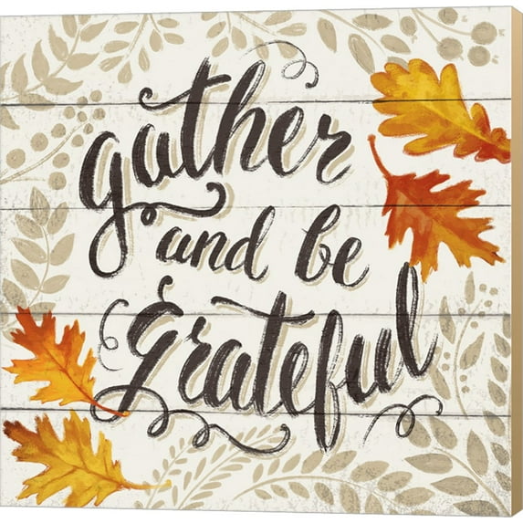 Harvest Delight VI on White by Janelle Penner, Canvas Wall Art