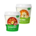 thumbnail image 1 of Cheese Tteokbokki Rice Cakes w/Spicy & Rich Flavorful Savory Sauce [2-Pack] Korean Street Food Easy K-Food Instant Microwavable Snack Multicolor, 1 of 5