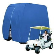 4 Passenger Golf Cart Cover roof 80" L (Grey, Taupe, or Green), Fits E Z GO, Club Car and Yamaha G Model - Fits GEM e2