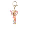 thumbnail image 1 of FROVOL Butterfly Initial letter Keychain, Tassel Butterfly Pendant Key Cute Bling For Wome Letter initial Butterfly, Keychain O5U8, 1 of 1