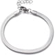 thumbnail image 1 of 1 unidad. Pulsera unisex de acero inoxidable 304 con cadena de espiga, resistente, con cierre de mosquetón. Pulsera de acero inoxidable de color., 1 of 2