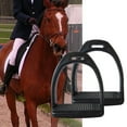 thumbnail image 4 of 1 Paire Étrier de Protection en Caoutchouc Étrier d'Équitation Étrier de Selle, 4 of 7
