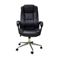 thumbnail image 3 of Silla ejecutiva Naceb Technology OFICINA ERGONOMICA VINIPIEL NEGRO NA-0930N, 3 of 4