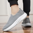 thumbnail image 4 of Mocasines Malla Planos Zapatos Deportivos Cómodos Hombres Manos Libres para Correr Senderismo, 4 of 9