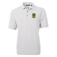 thumbnail image 2 of Men's Cutter & Buck Gray Nashville SC DryTec Virtue Eco Pique Botanical Print Recycled Polo, 2 of 3