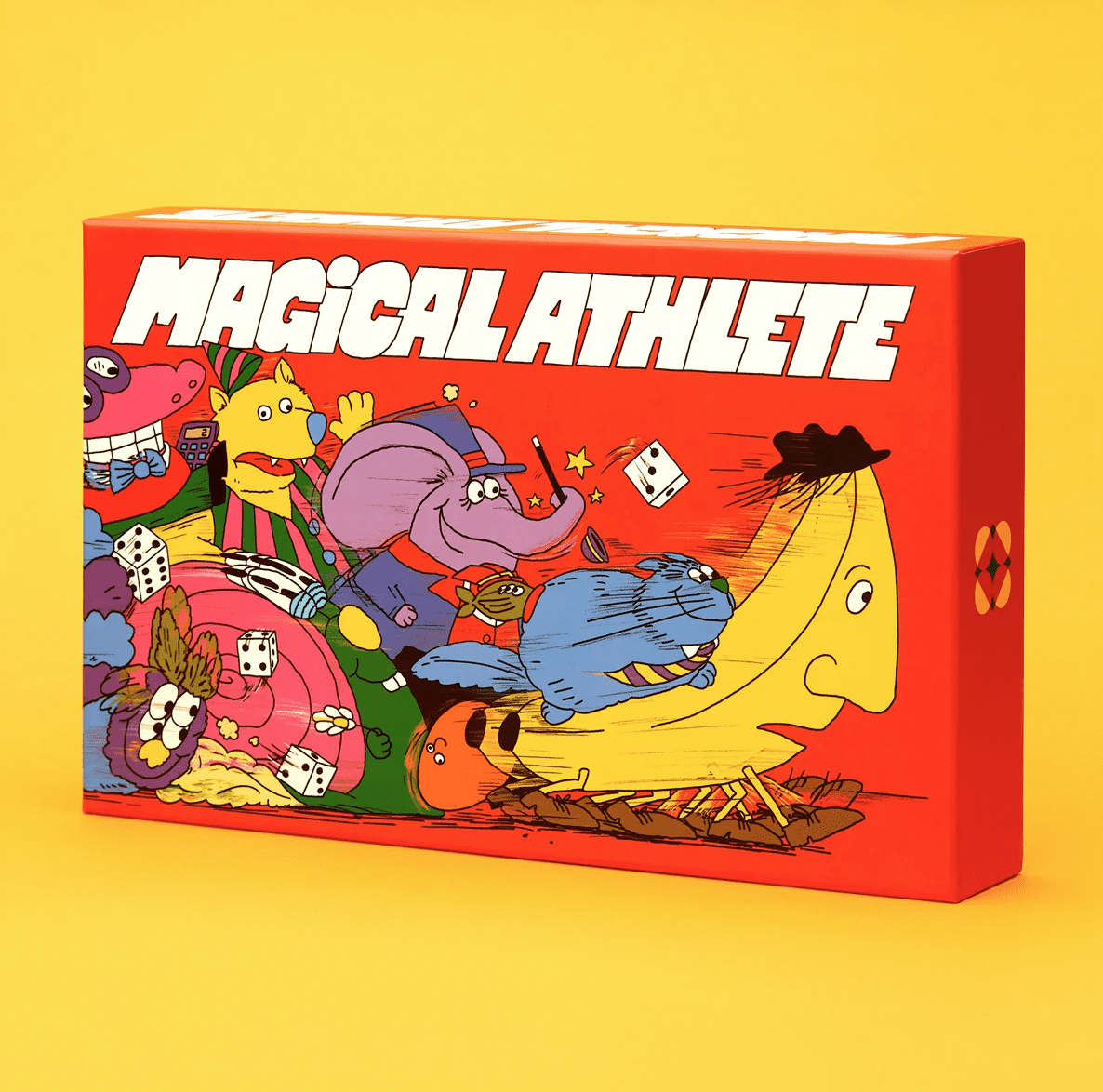 Magical Athlete Family Racing Board Game for Ages 6+, from Asmodee