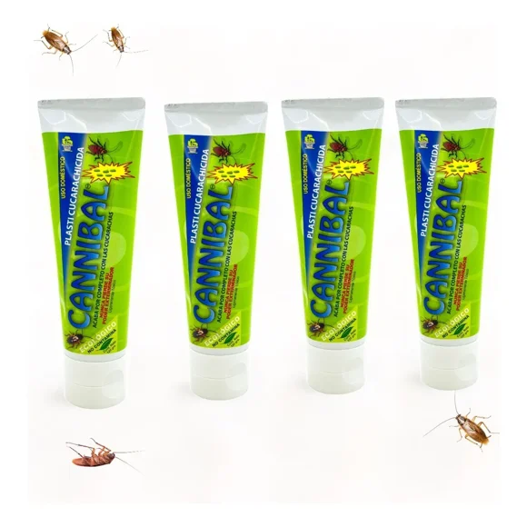 4pz Tubo Cannibal Exterminador Plagas