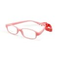 thumbnail image 1 of Gafas para niños y niñas, montura de gafas ópticas con correa, tamaño 49-16,6-8 años sin tornillo, gafas flexibles de una pieza para niños con cordón, 1 of 5