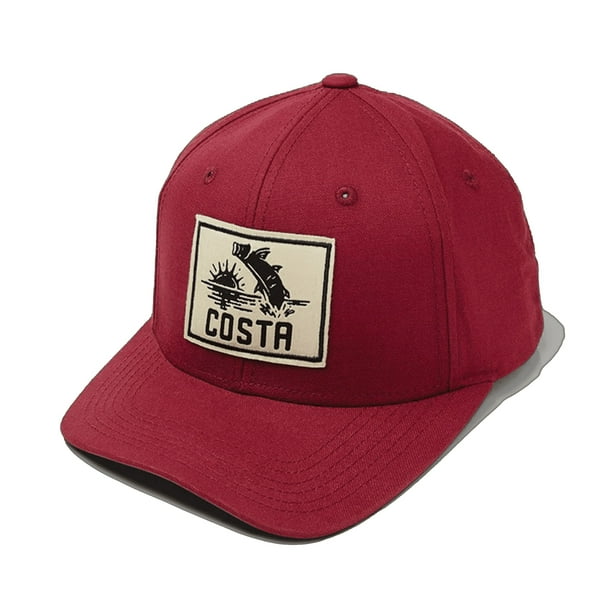 Costa Cypress Hat Red Snapback