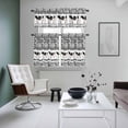 thumbnail image 4 of Black Plaid Farmhouse Kitchen Curtains Sets for Windows 36 Inch Length, Watercolor Cute Country Cow Checkered Rod Pocket Window Treatments Tier Curtains and Valances Set for Bedroom/Bathroom, 4 of 8