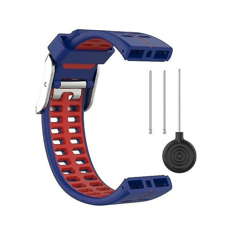 Blue Red Alloyseed Silicone Replacement Wrist Watch Band For Polar V800 Smart B