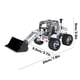 thumbnail image 2 of Maqueta de construcción metálica Juego de montaje de excavadora Bulldozer | Bloques de construcción de vehículos de ingeniería de bricolaje de 194 piezas | Rompecabezas de metal plateado | Kit de, 2 of 6