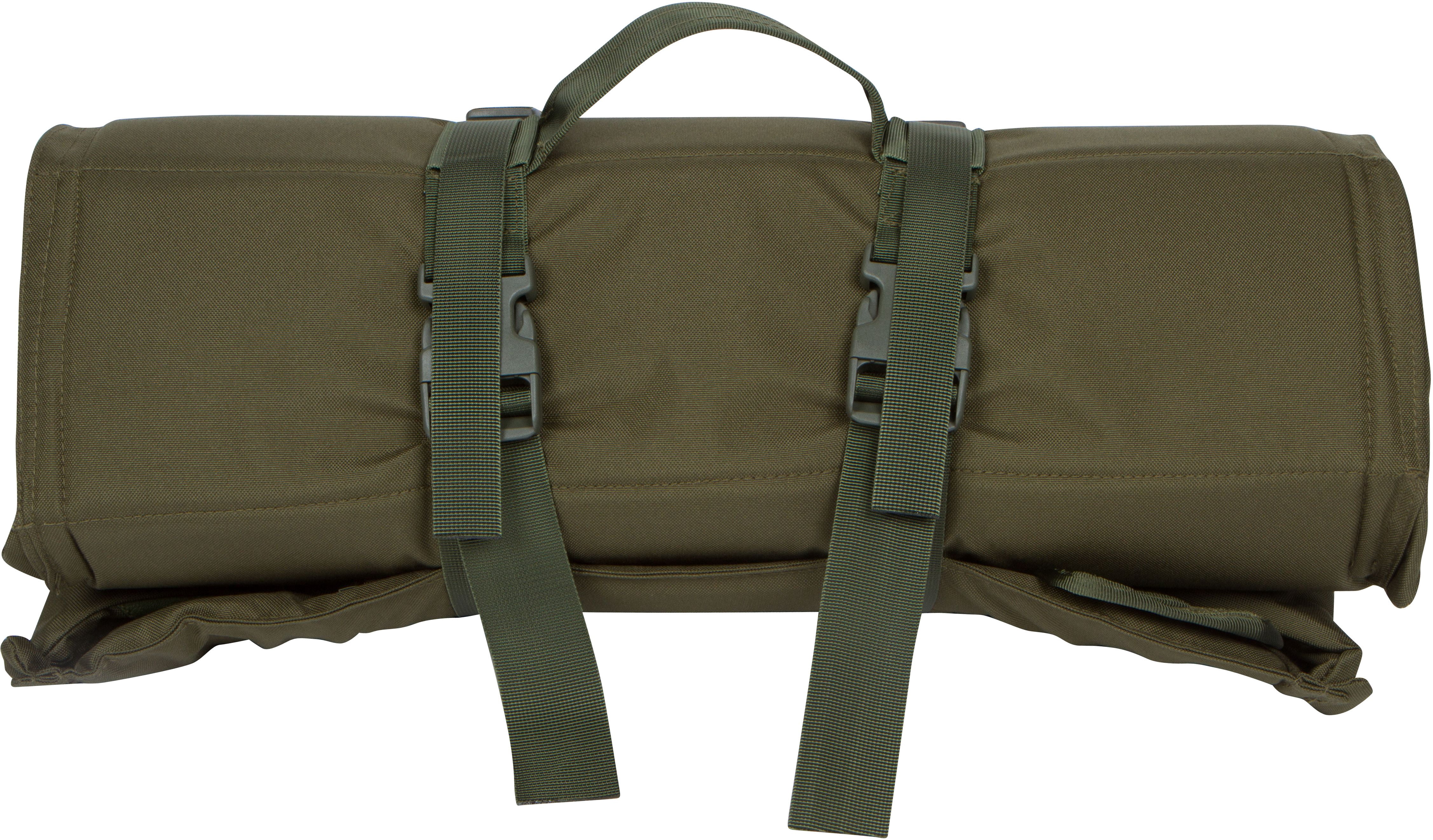 5'3" Tactical Shooting Mat - Padded Roll Up Design with Elbow Wings by Modern Warrior