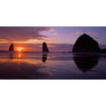 thumbnail image 3 of Leahy, Ike 18x11 Black Modern Framed Museum Art Print Titled - Cannon Beach II, 3 of 5