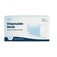 thumbnail image 4 of Disposable Face Mask, 3-Ply with Ear Loop (40 Pack of 50 Individually Wrapped - 2000 Total) - Blue, 4 of 12