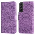 thumbnail image 1 of Funda tipo cartera GANGXUN para Samsung Galaxy S22 Plus , diseño girasol, cuero PU, soporte, cierre magnético, tarjetero, 1 of 5