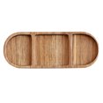 thumbnail image 1 of Shisuyan Wood Appetizer Dish Brown 1Set 8.1x3in, 1 of 9