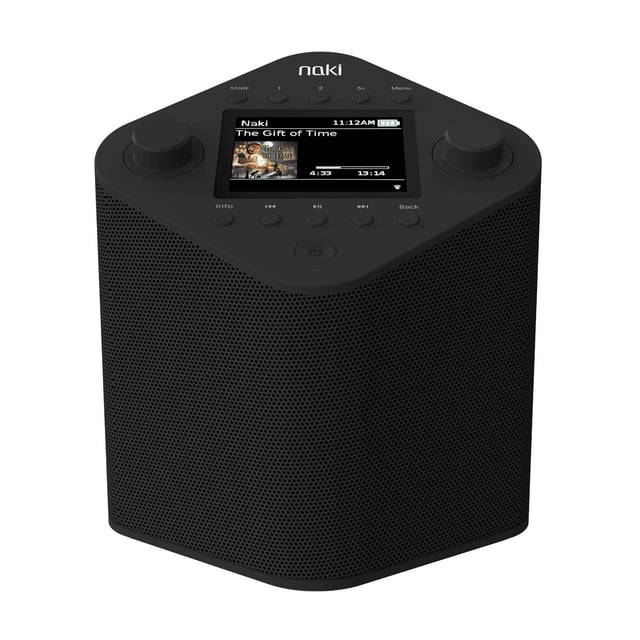 Reproductor de Música Naki Audio Pulse con Pantalla de 3.5" Wi-Fi Bluetooth