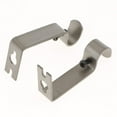 thumbnail image 3 of 2 piezas. Soporte de pared Soporte de pared Soporte transportador para cortinas cortina gris, 3 of 7