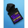thumbnail image 3 of Good Witch. Just Kidding! Hoodie Women -Image by Shutterstock, Female x-Large, 3 of 4