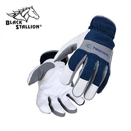 Flame Resistant Gloves - TIGster Premium Flame Resistant Snug Fit Kidskin TIG Welding Gloves - SMALL