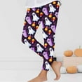thumbnail image 2 of Halloween Outfits for Girls Funny Cute Printed Graphic Leggings Stretch High Waist Pull On Jeggings Pants (6 Years, Style E), 2 of 6